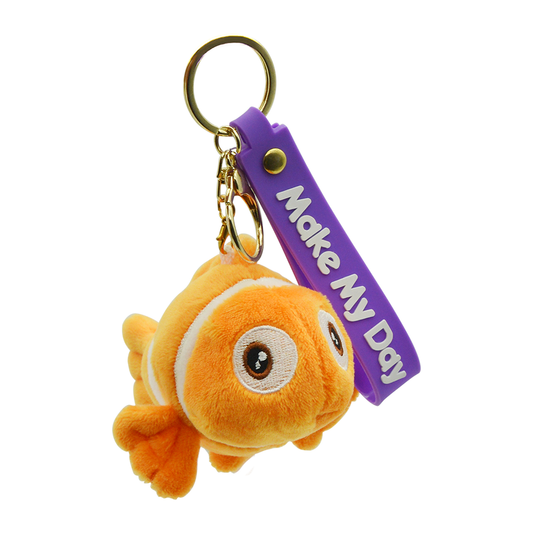 Hzboo clownfish plush keychain - product image 3