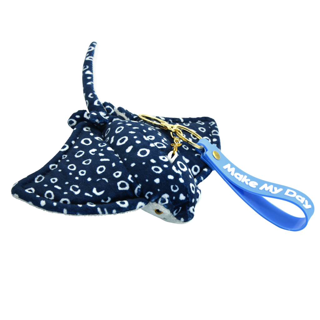 Hzboo mini stingray plush keychain - product image 4