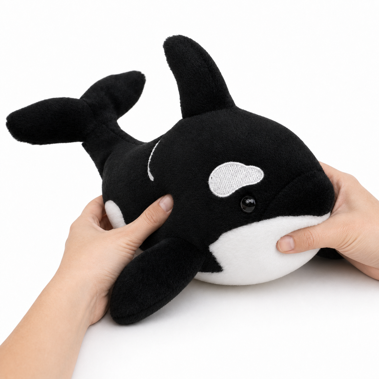 Hzboo Realistischer Orca-Plüsch – 29 cm / 11.4 in