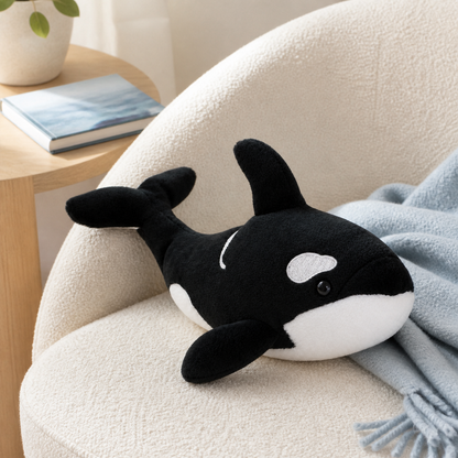 Hzboo Realistischer Orca-Plüsch – 29 cm / 11.4 in