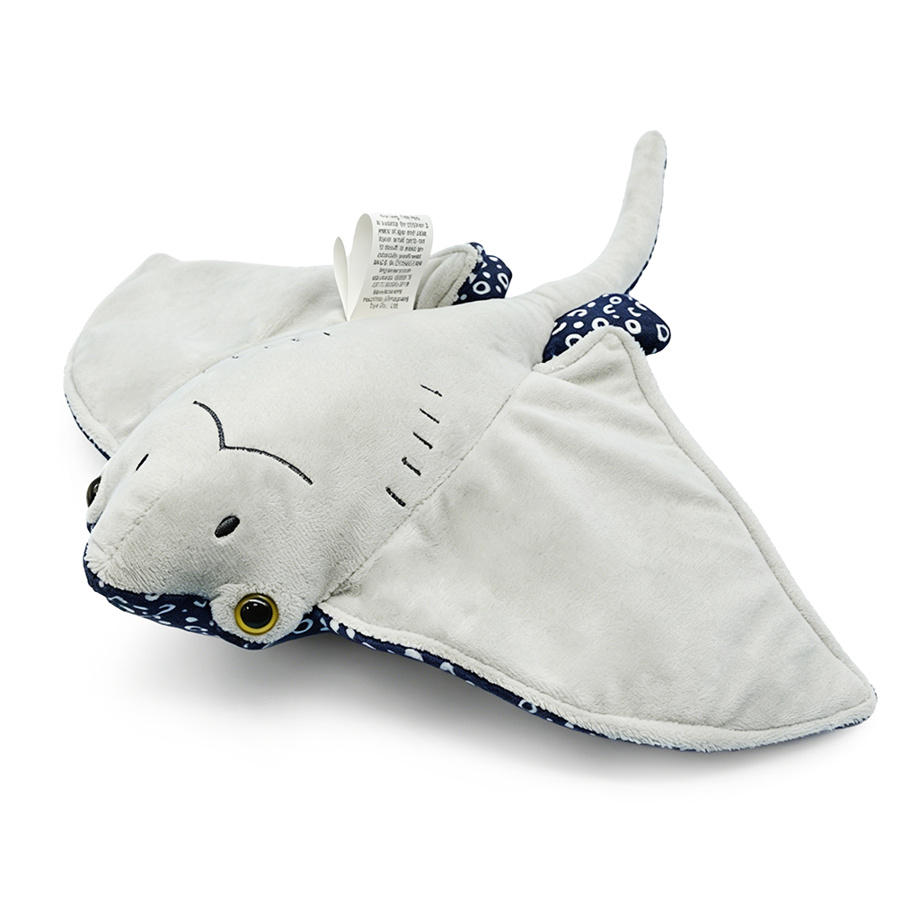 Ocean Series 42cm Devil's Fish Simulation Plush Toy Filling Type Healing Doll Ornament