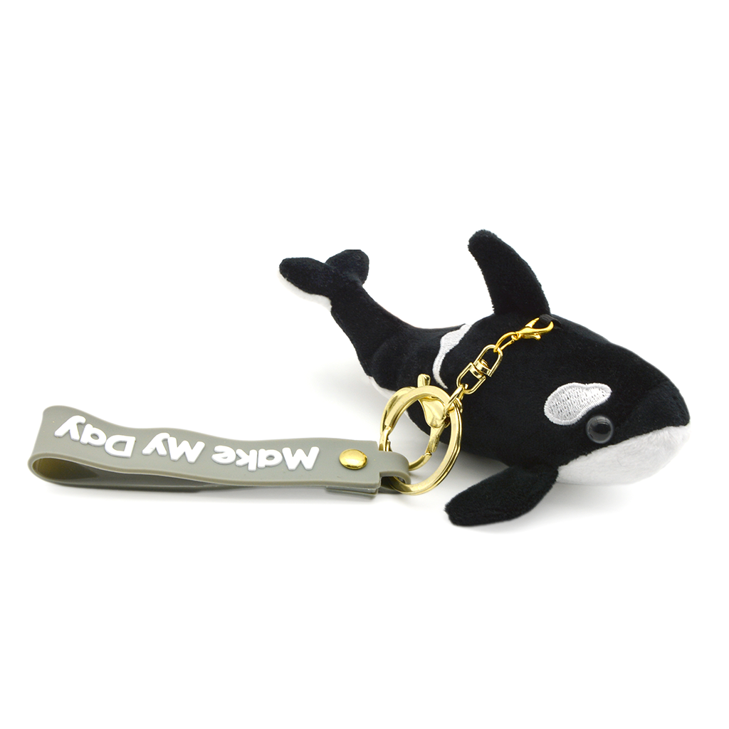 Hzboo mini orca plush keychain - product image 5