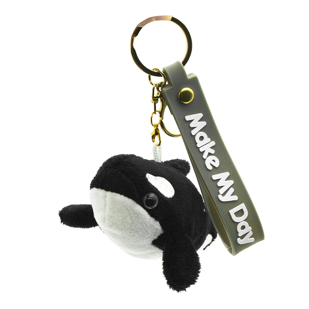 Hzboo mini orca plush keychain - product image 3