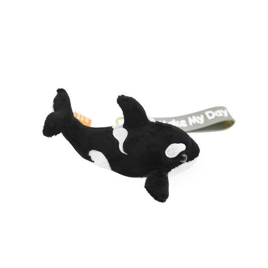 4-inch killer whale stuffed plush pendant keychain