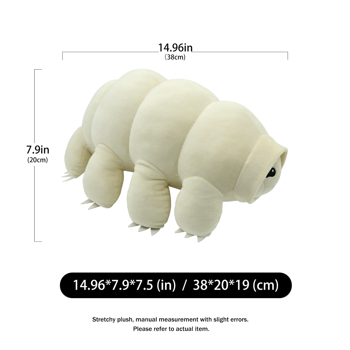 Hzboo Tardigrade Plush 23/30/38cm
