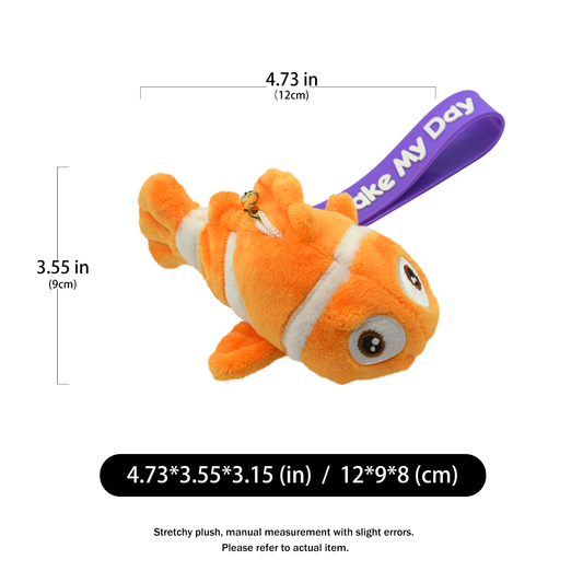 Hzboo clownfish plush keychain - product image 2